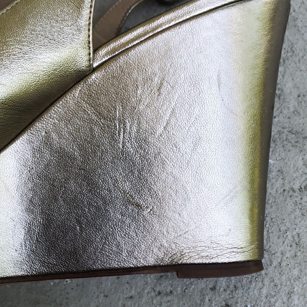 Valentino Silver Wedges - Picture 5 of 13